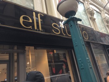 Field trip fun: elf (eyes, lips, face) studio - cruelty-free cosmetic shop in NYC's Financial District