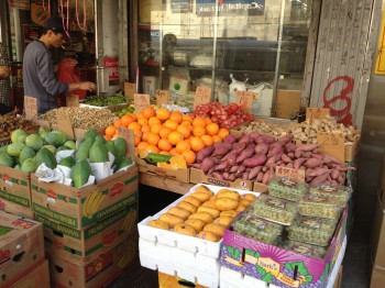 Greenmarket in Chinatown - one of hundreds