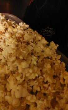 popcorn with coconut oil
