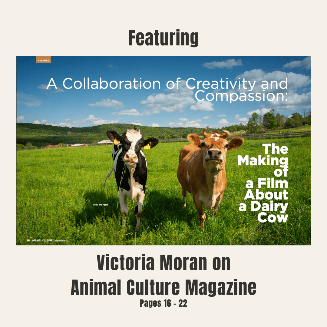 Victoria Moran on the Animal Culture Magazine